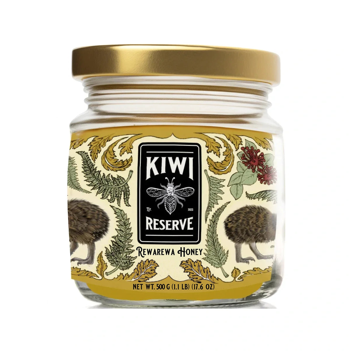 Authentic Rewarewa Honey - A New Zealand Delight - 500g